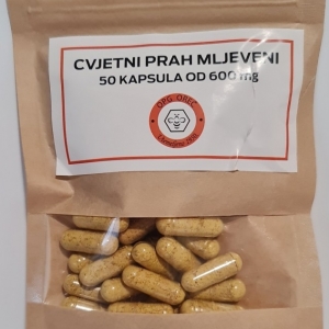 Cvjetni prah mljeveni - pelud 50 kapsula